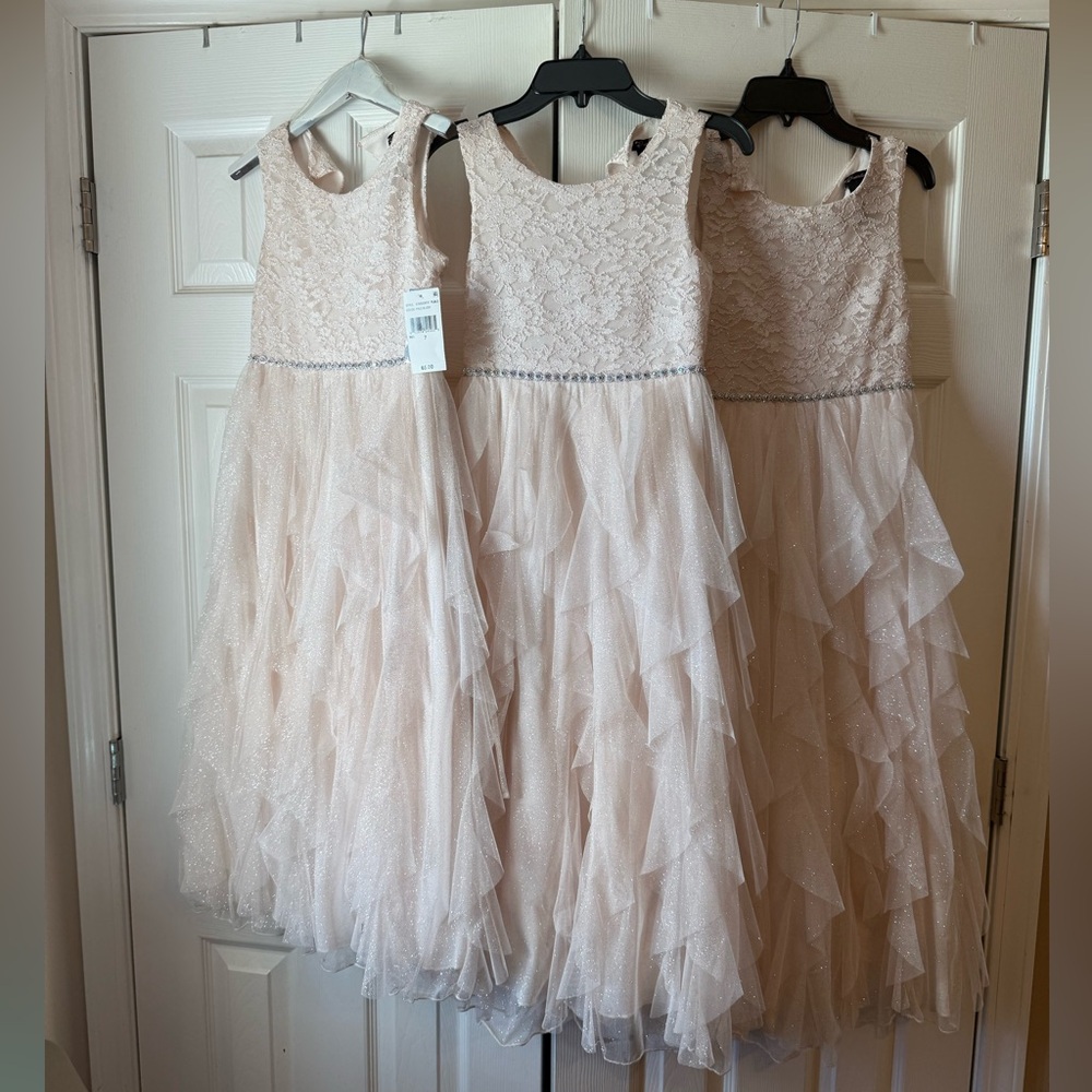 Light pink dress girls